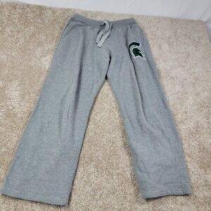ES Michigan State Spartans NCAA Sweatpants Mens Size Medium Gray Lounge Pants